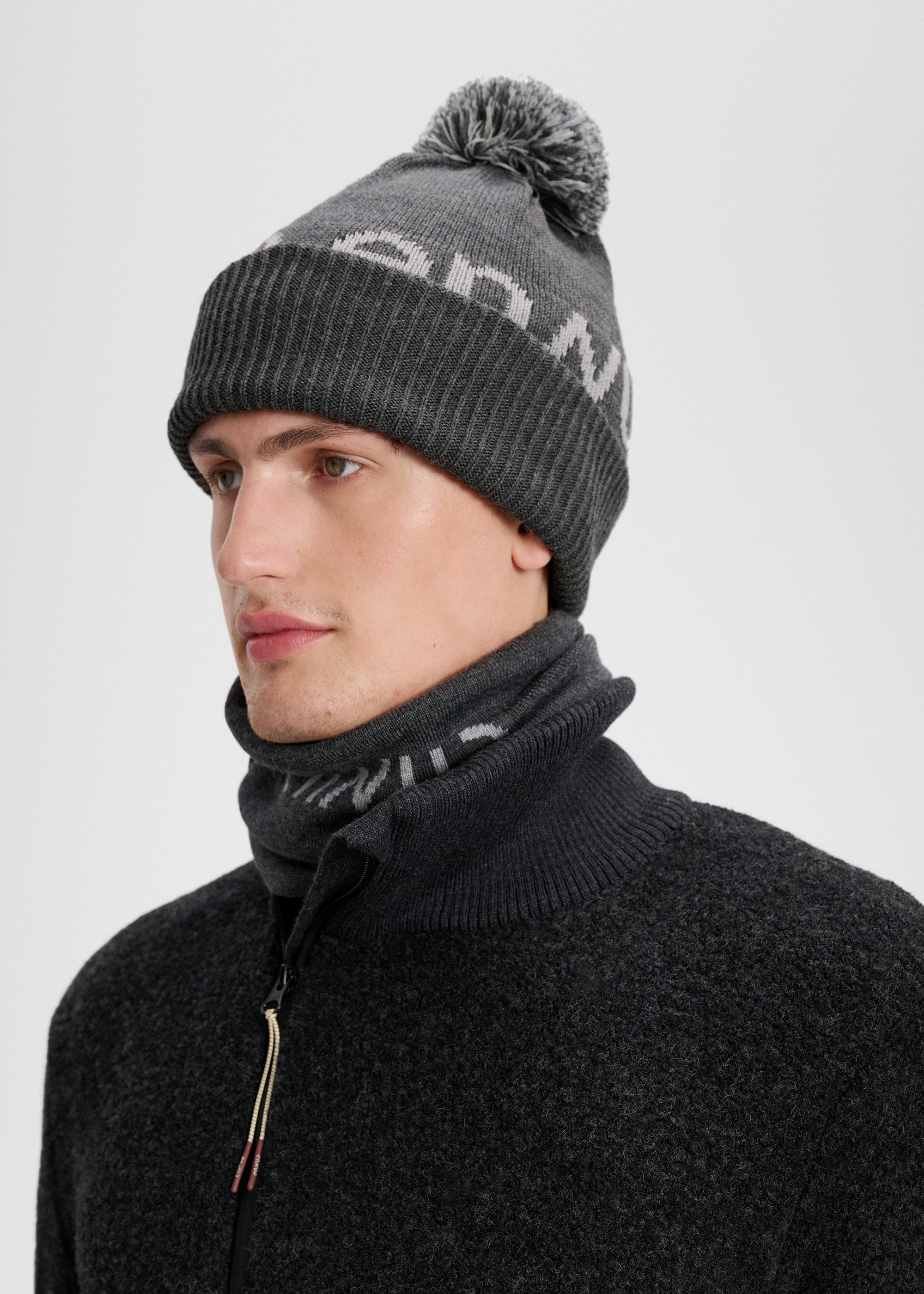 Rock Merino Wool Beanie