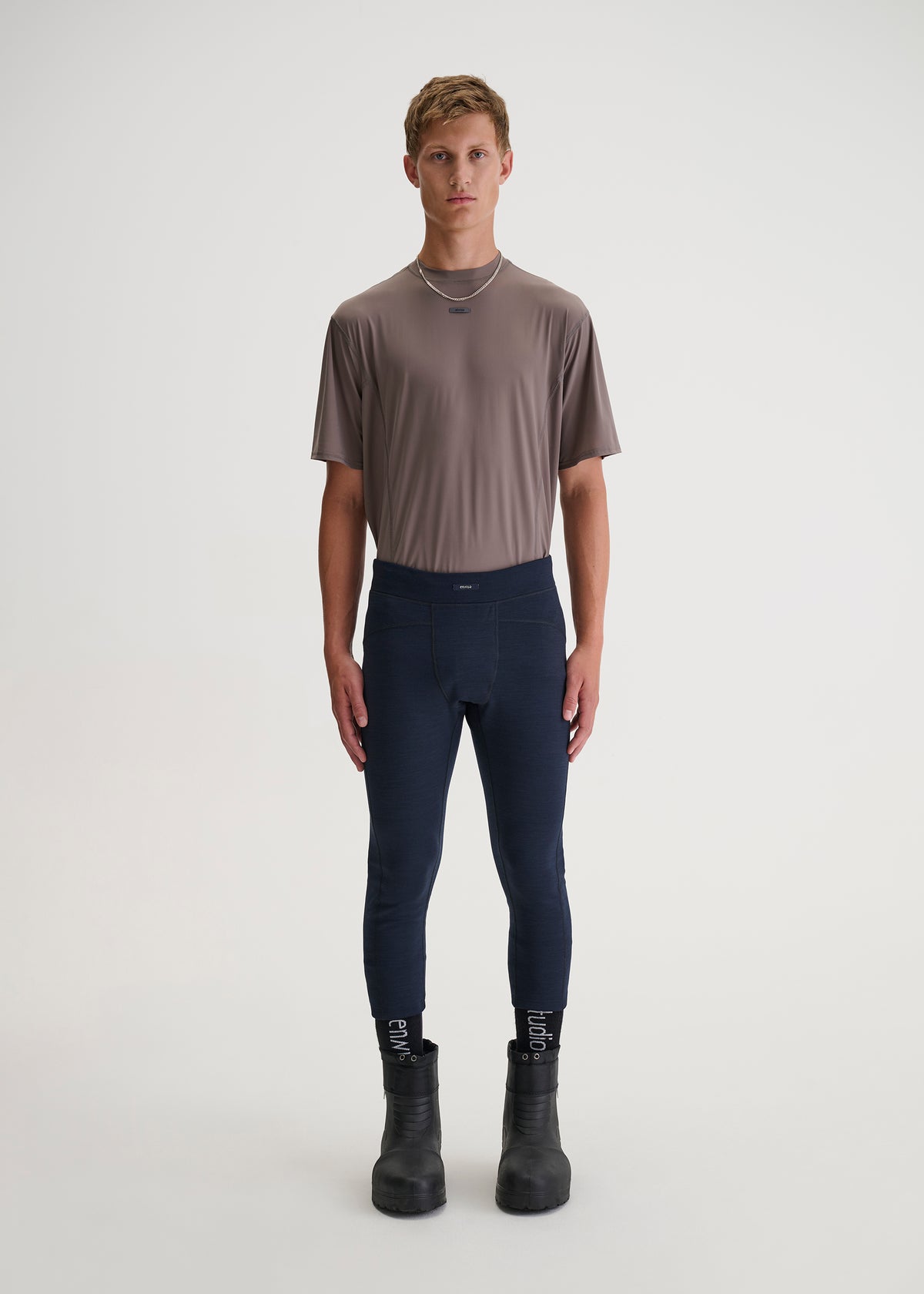 Abia Wool-blend 3/4 Fleece Leggings