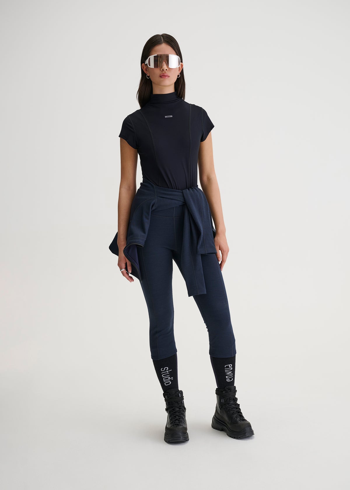 Betla Wool-blend 3/4 Fleece Leggings