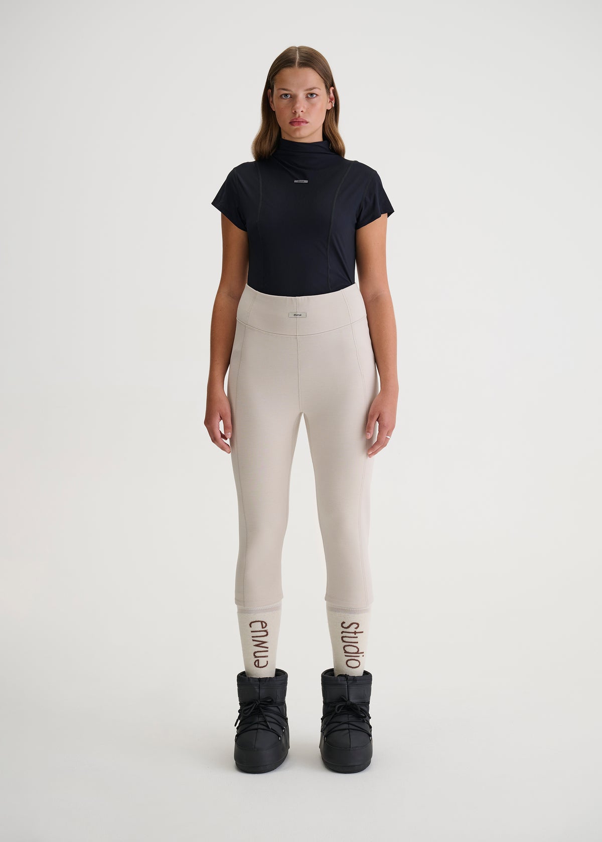 Betla Wool-blend 3/4 Fleece Leggings