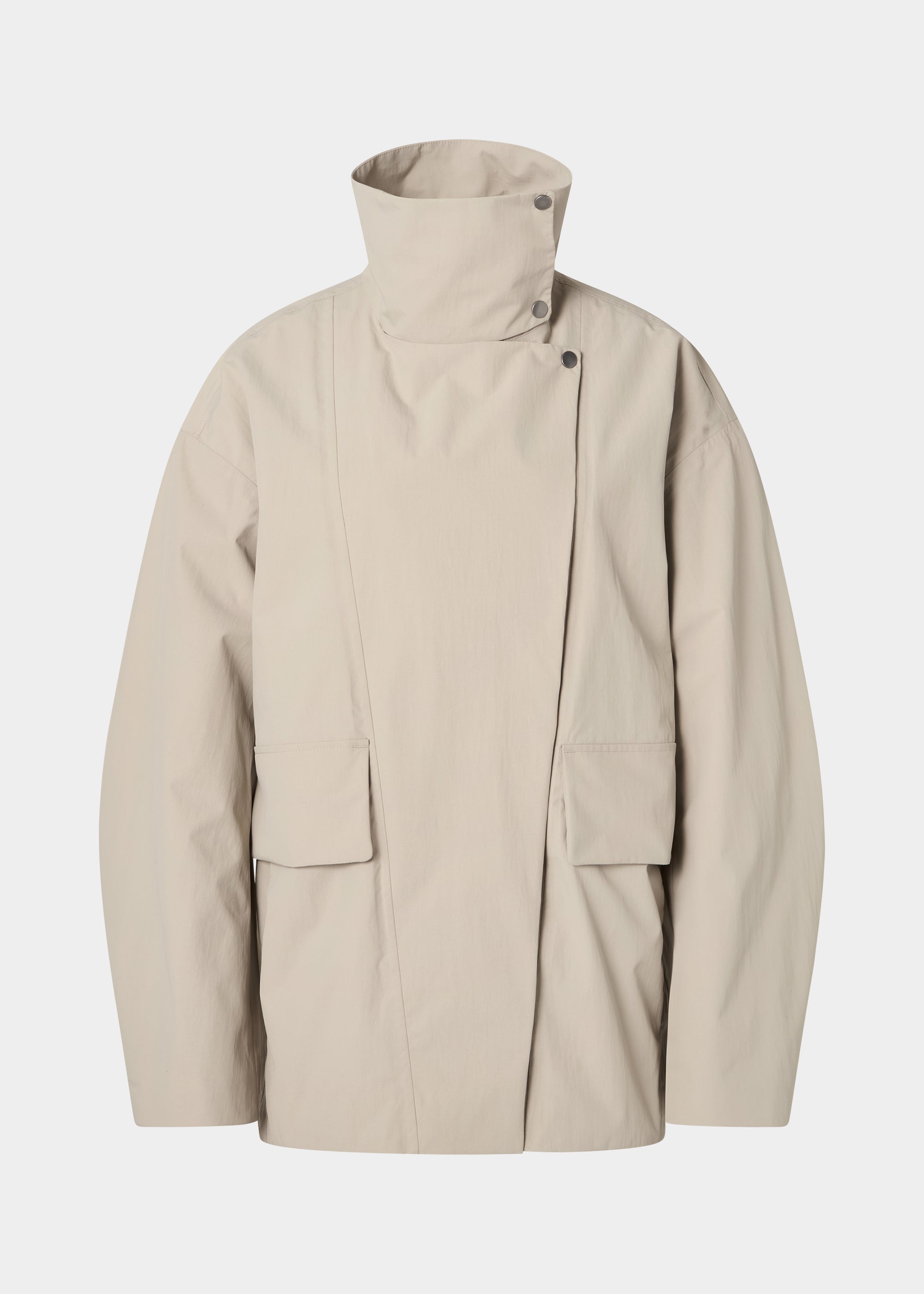Women's Maryam 2-Layer Utility Jacket in Desert Beige | ENNUE—Shop now