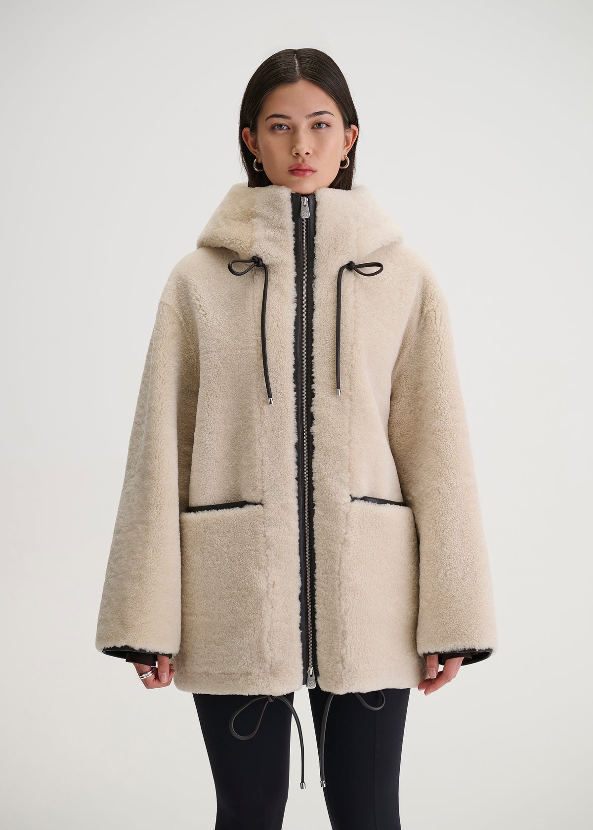 Cedar Shearling Coat