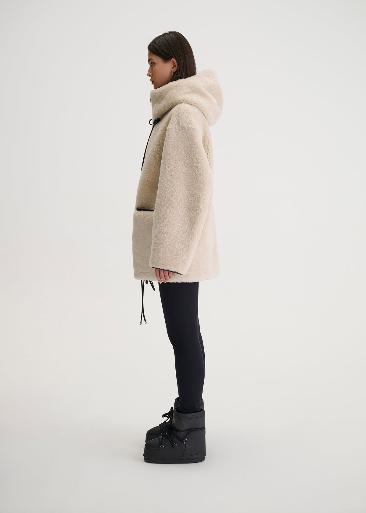 Cedar Shearling Coat