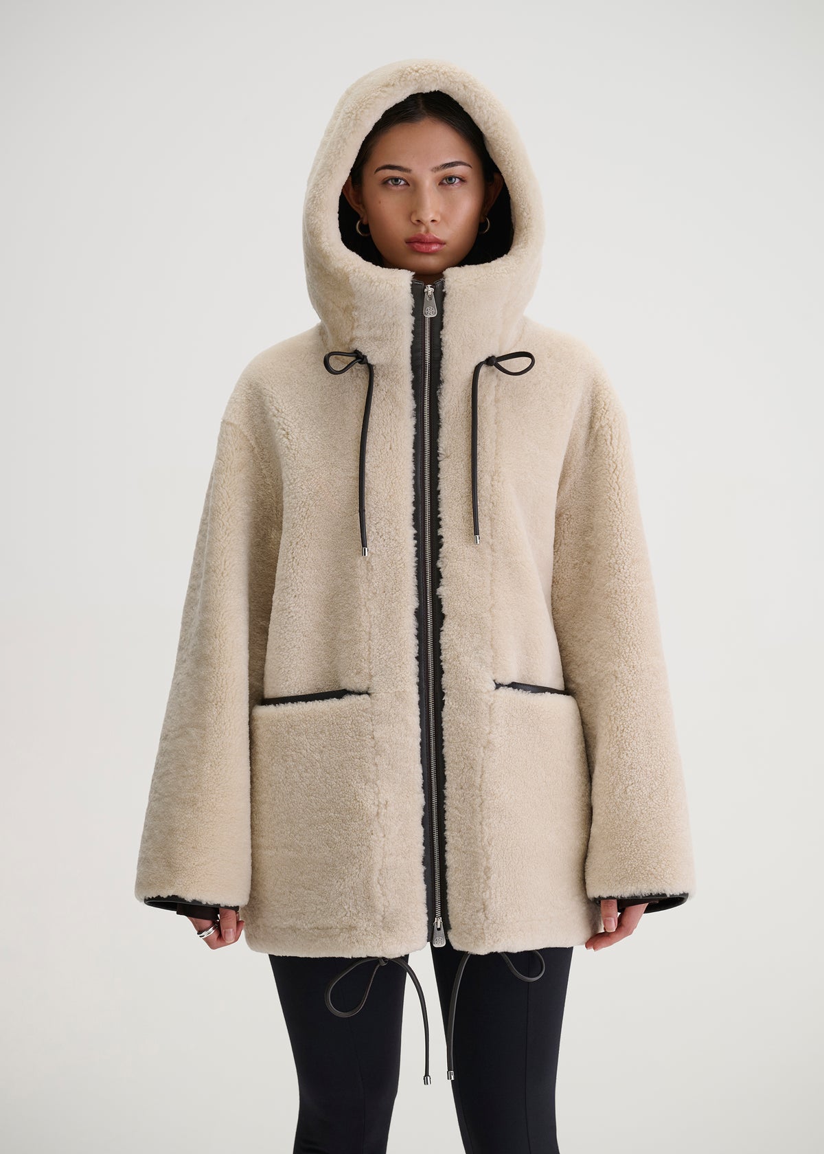 Cedar Shearling Coat