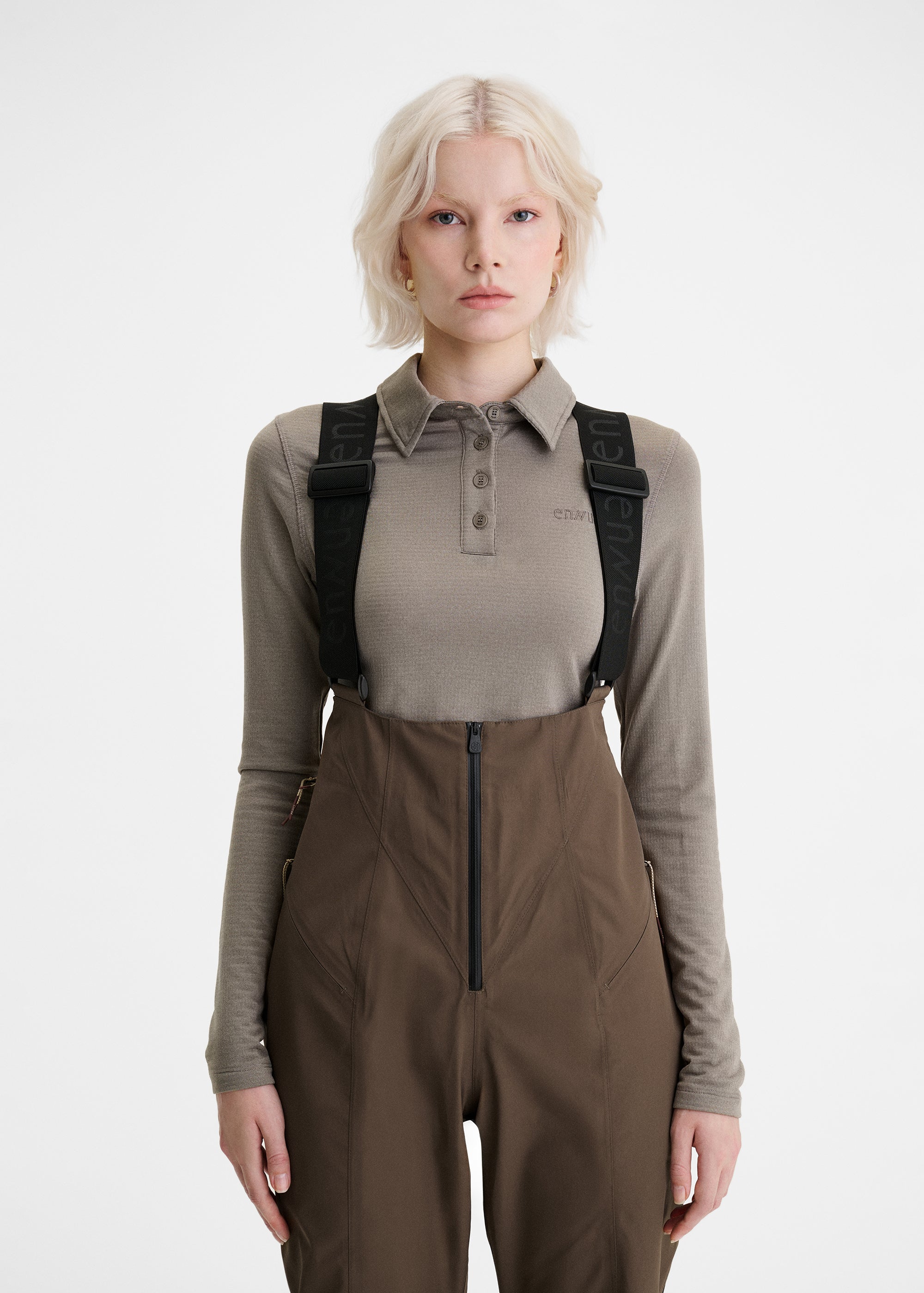Women's Jet Shell Ski V2 Pants Brown | ENNUE — Shop now