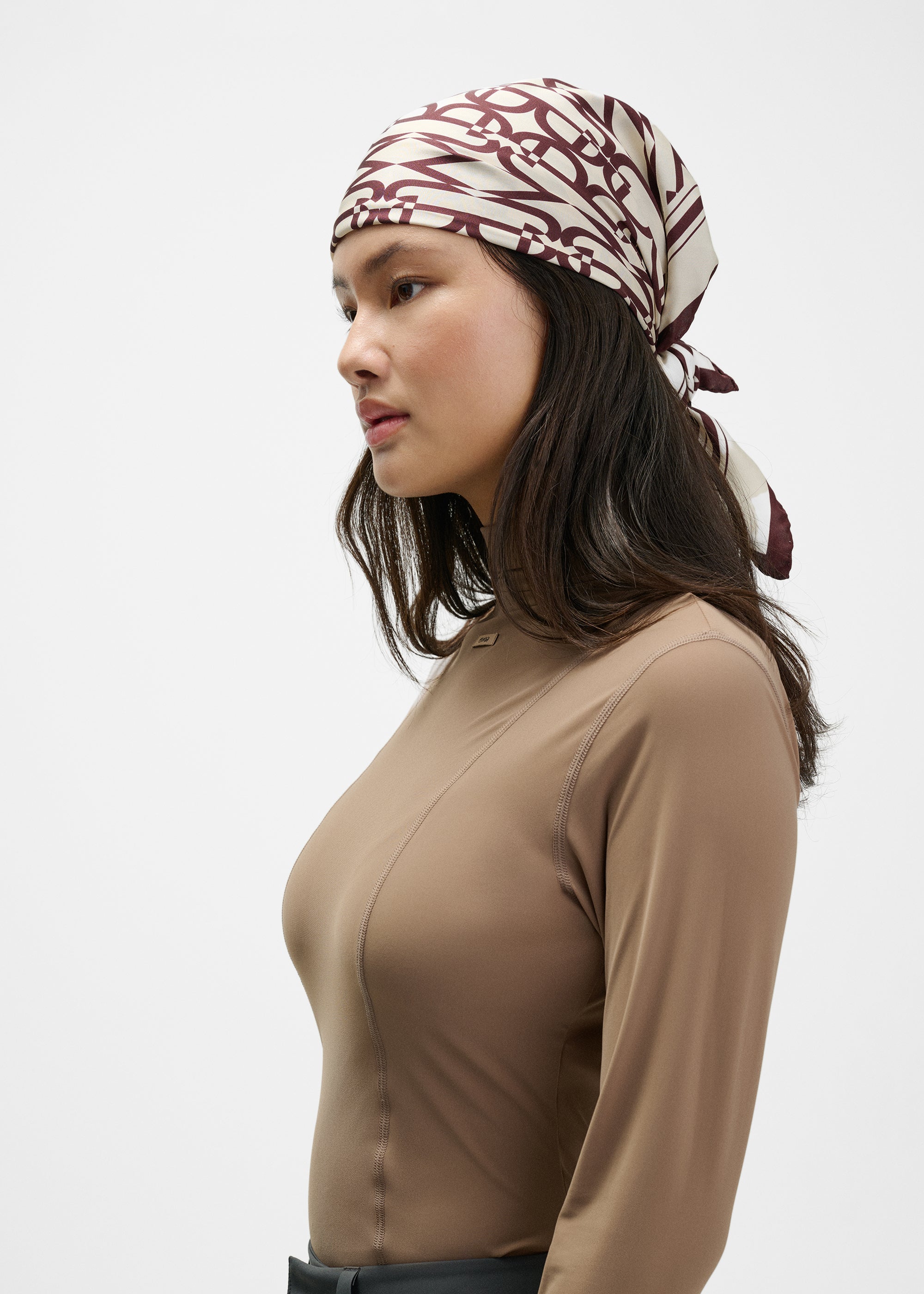 Aloé Monogram Silk Scarf