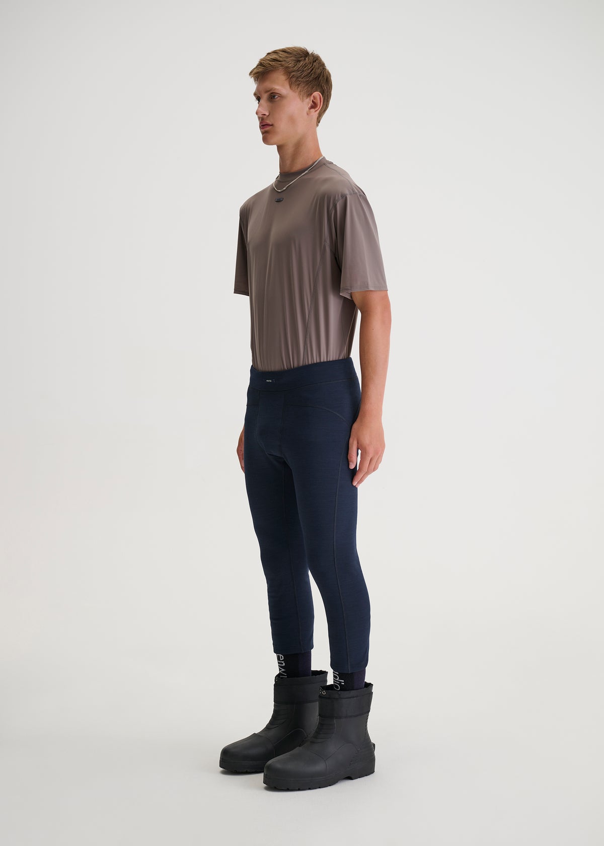 Abia Wool-blend 3/4 Fleece Leggings