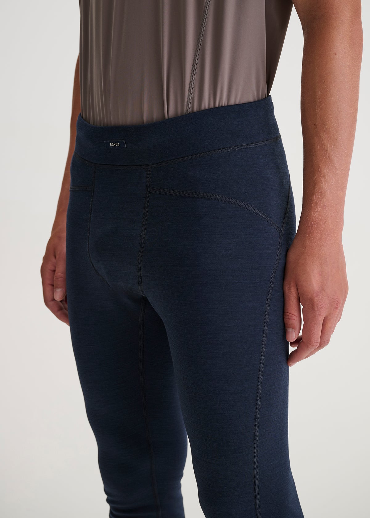 Abia Wool-blend 3/4 Fleece Leggings