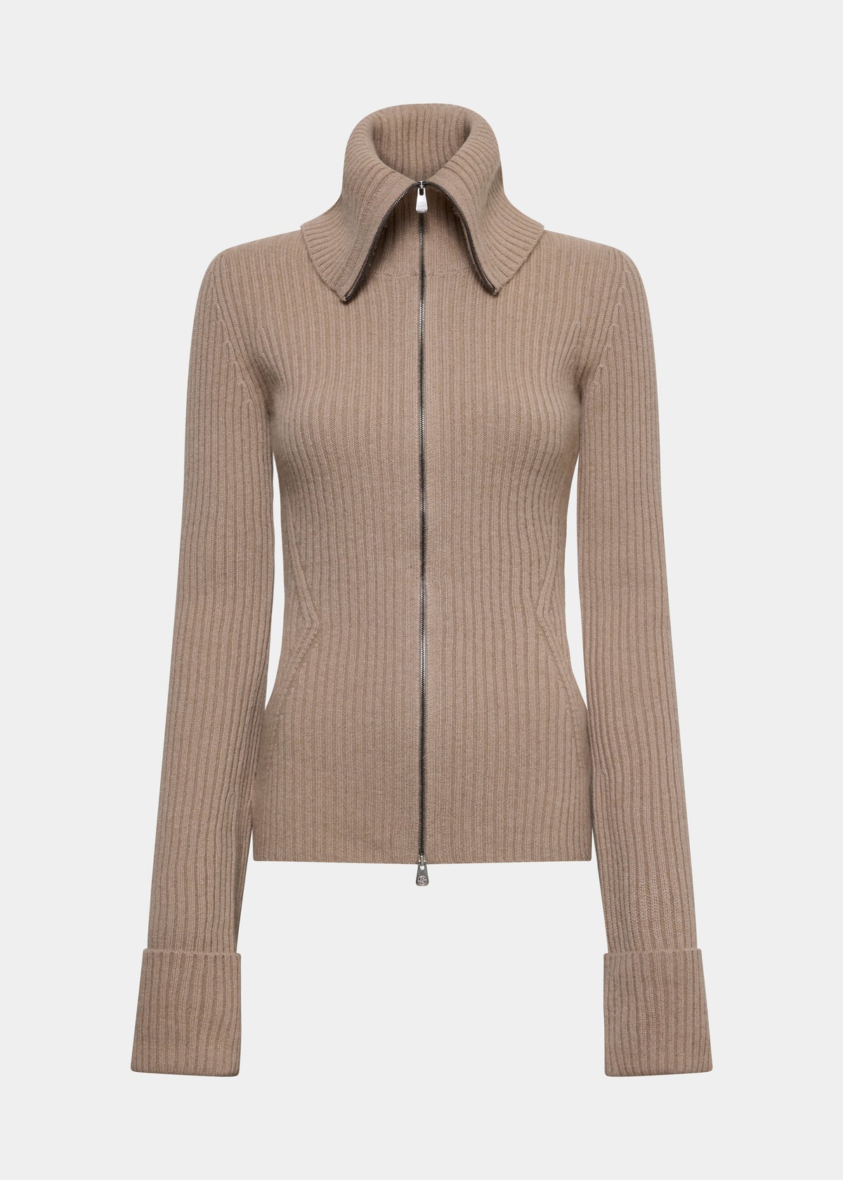 Azalea Cashmere Rib Knit Cardigan