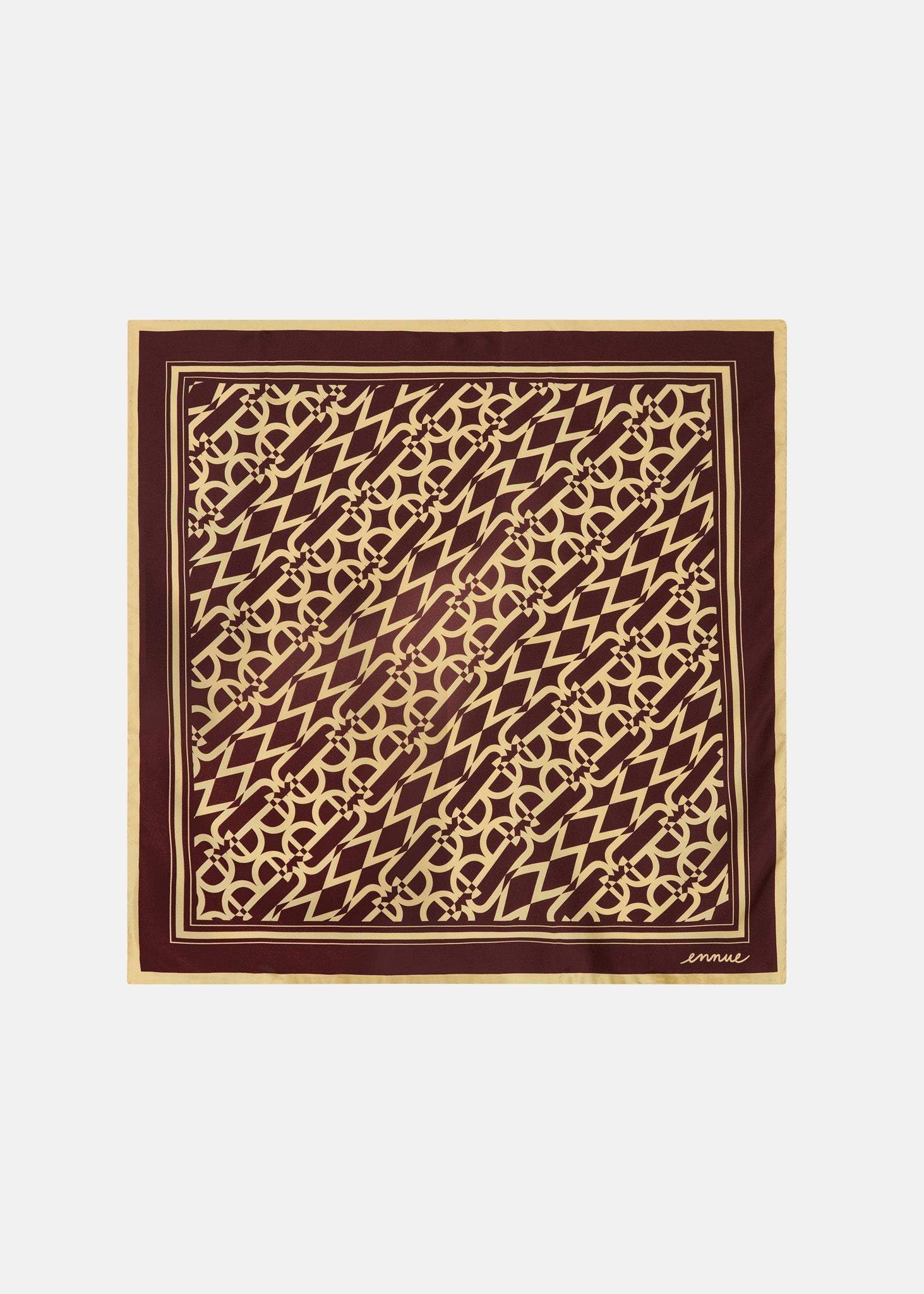 Aloé Monogram Silk Scarf