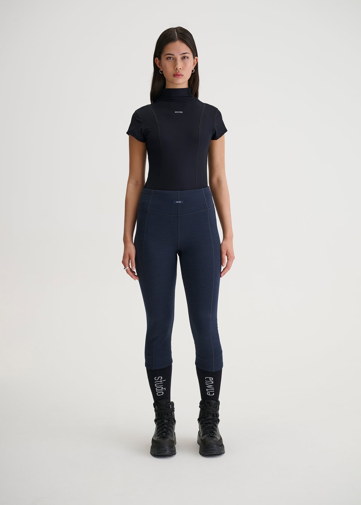 Betla Wool-blend 3/4 Fleece Leggings