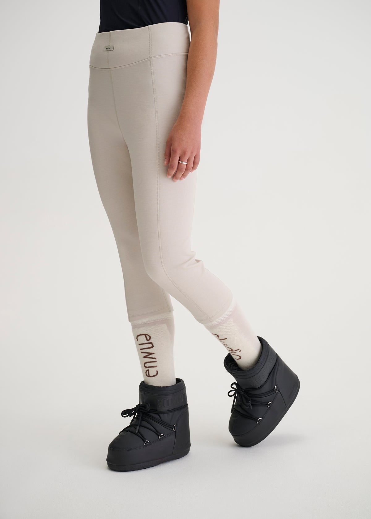 Betla Wool-blend 3/4 Fleece Leggings