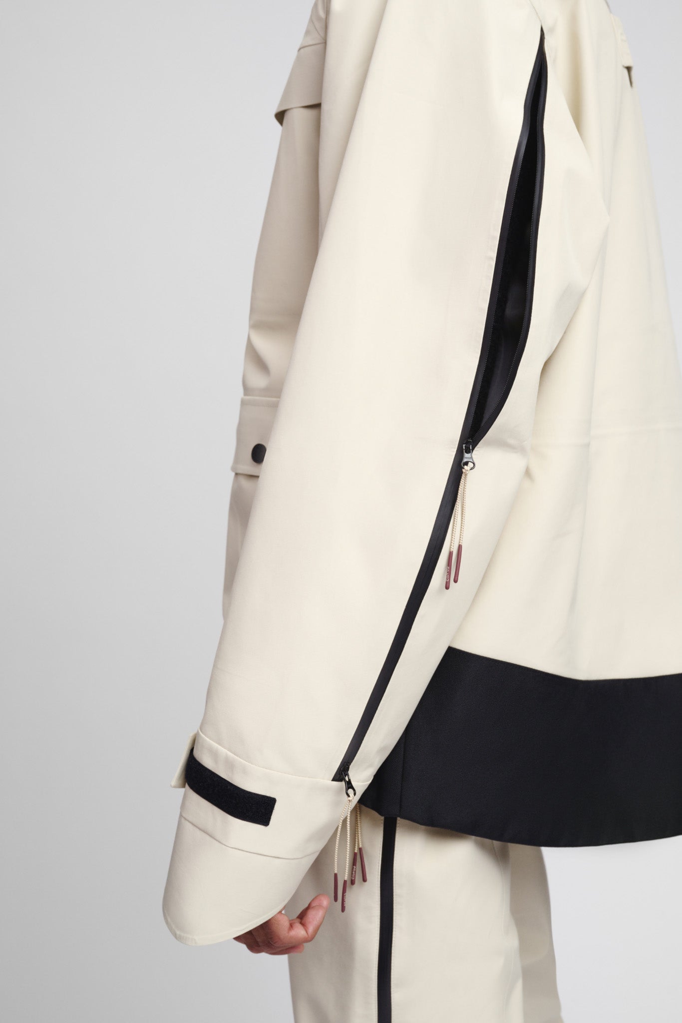 Coal Shell Jacket Light Beige M