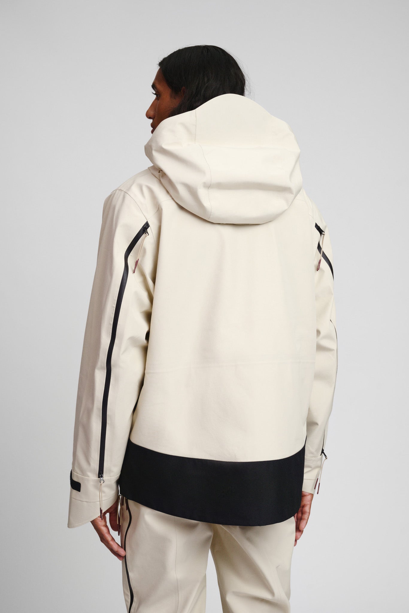 Coal Shell Jacket Light Beige M