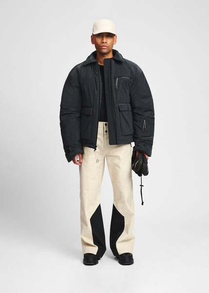 Men's Mica Padded Ski Jacket in Black | ENNUE — Shop now