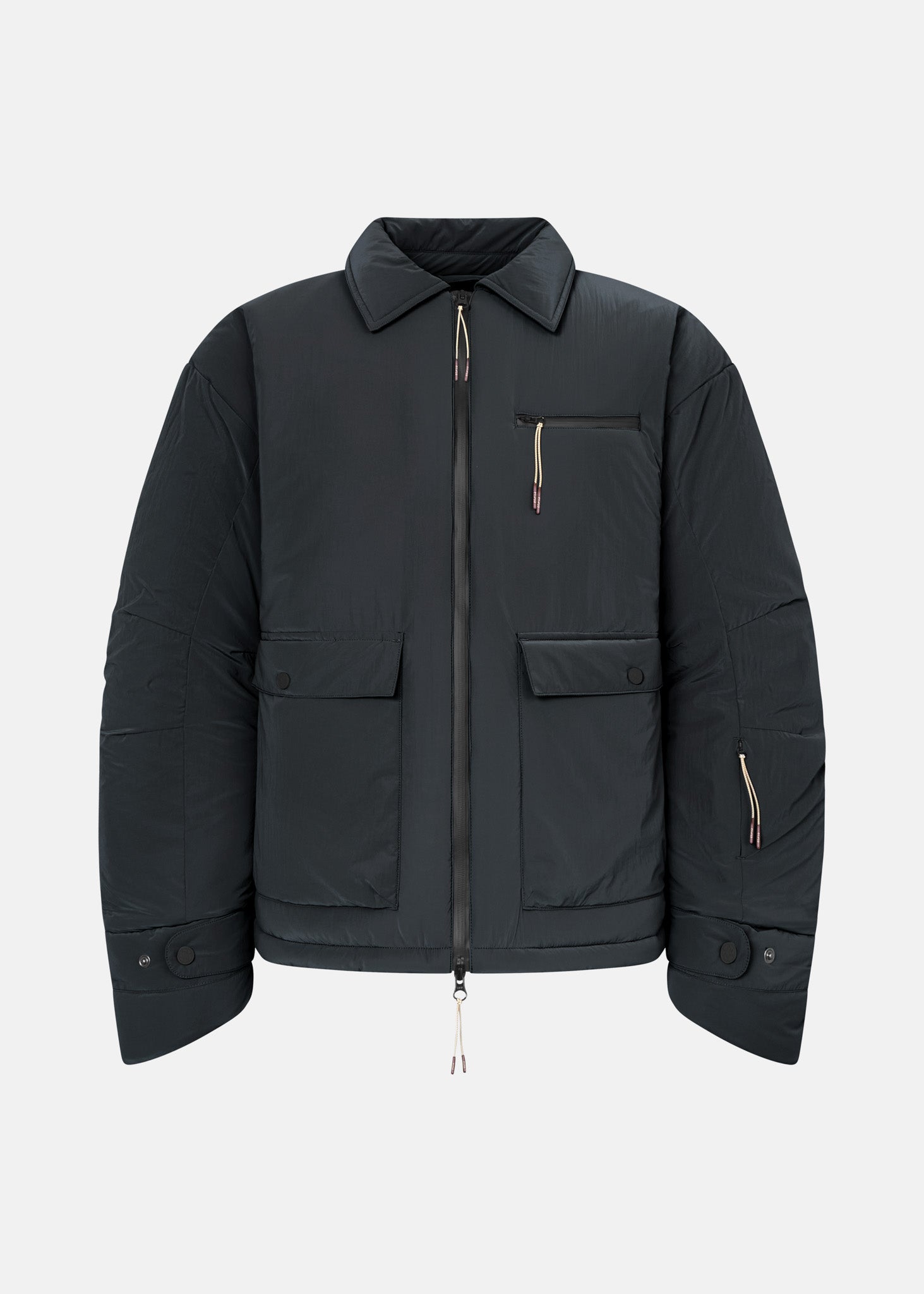 Men's Mica Padded Ski Jacket in Black | ENNUE — Shop now