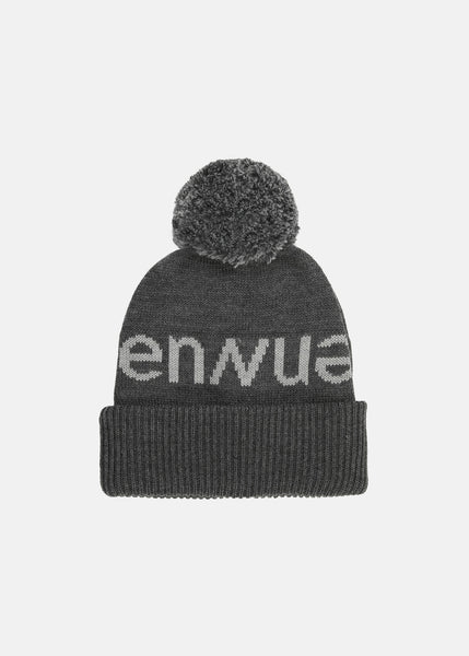 The Ennoy Professional「KNIT CAP(GRAY)」 RockMerinoWoolBeanieGrey-